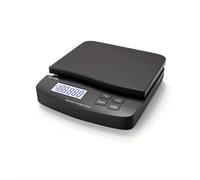 Yarryuter Báscula Digital de Sobremesa de 30 Kg/1 G para Paquetes, Cartas y Franqueo, Balanza Electrónica con Retroiluminación LCD, Pequeña Báscula de Cocina Digital Electrónica Negra.