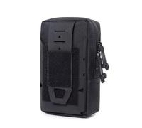 Yarryuter Bolsas de Cintura Tácticas para Hombres, Bolsa de Nailon 1000D Impermeable para Acampar, Hacer Senderismo, Andar en Bicicleta, Se Adapta A Teléfonos de 6,7 Pulgadas y Herramientas