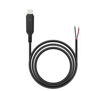 Yarryuter Cable Conector de Cargador de Fuente de AlimentacióN con Conector Macho y Hembra USB Tipo C, Cable de ReparacióN, Cable Tipo Soldadura, Cable de 2 NúCleos