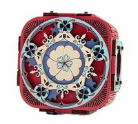 Yarryuter Caja de Música de Madera 3D con Rompecabezas y Almacenamiento de Joyas, Kit de Modelo en Miniatura con Luz, Cumpleaños y Decoración del Hogar.