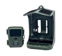 Yarryuter Cámara de Alimentación de Pájaros Inteligente con Panel Solar 1080P WiFi HD Cámara de Observación de Grabación Automática de Videos de y Animales Salvajes