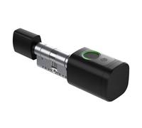 Yarryuter Cerraduras Puerta Inteligentes Cerradura Huella Digital con Bluetooth Cerradura Puerta con Código Deslizante con Aplicación para el Hogar Cerradura Puerta Inteligente Europea