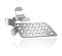 Yarryuter Clips para Cables de DescongelacióN de Techo, Paquete de 50 Clips de Metal, Clips de Techo para Cables TéRmicos, Clips de Techo de Aluminio, Clips para Cables de DescongelacióN