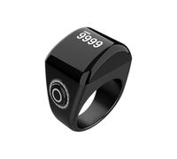 Yarryuter Contador de Oración Pantalla Contador de Dedo Inteligente Recordatorio Tono de Llamada Contador Electrónico 18 mm