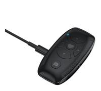 Yarryuter Control Remoto Inalámbrico Bluetooth Recargable, Disparador de Cámara, Disparador para Teléfonos, Cambio de Página de Libros Electrónicos