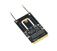 Yarryuter Convertidor Adaptador M.2 NGFF una Mini PCI-E Tarjeta de ExpansióN Interfaz M2 Key NGFF e para MóDulo InaláMbrico Bluetooth WiFi M2