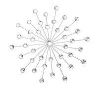 Yarryuter Decoración de Pared Bling 3D, Decoración de Pared Colgante con Diamantes de Imitación, Decoración del Hogar para Sala de Estar, Hogar, Dormitorio, Cocina, B