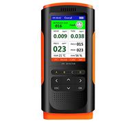 Yarryuter Detector de FormaldehíDo Monitor de Calidad del Aire PM 2.5 Pantalla PortáTil Medidor de ContaminacióN del Aire Mini Probador de Polvo para AutomóVil Casa