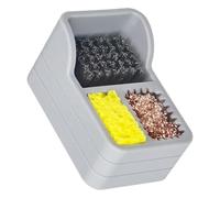 Yarryuter Esponja para Limpieza de Puntas Cepillo de Alambre de Acero Bola de Alambre de Cobre Limpiador de Puntas de Soldador Desoldadora CAJA de Herramientas