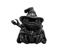 Yarryuter Estatua de Animal, Escultura Aterradora Negra, Decoración para el Hogar, Centros de Mesa de Escritorio, Oveja, Rana, Figuras Coleccionables de Resina.