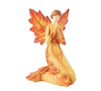 Yarryuter Estatua de de Hoja de Arce Otoñal, Adorno de Escritorio, Decoración para Jardín, Hogar y Oficina, Arrodillado