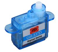 Yarryuter GH-S37D GH-S43D Servomotor Digital 3,7 G 4,3 G Mini Microservo para RC Avión Helicóptero Camión Automóvil Robot