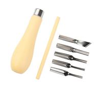 Yarryuter Herramienta de Corte con Cabezal Intercambiable. Kits de Herramientas de Corte. Herramienta Cortadora de Linóleo para Grabado.