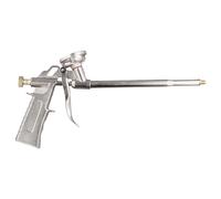 Yarryuter Herramienta Espuma PU Alta Resistencia, Aplicador Espuma Expansiva, Herramienta Soplado Metal, Herramienta Calafateo Espuma, Herramienta Calafateo Impermeable, Color Plateado