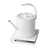 Yarryuter Hervidor Eléctrico de Cuello de Cisne de 1,0 L, 6 Configuraciones de Temperatura, 1000 W, para Café, Té y Avena, Enchufe Europeo B Gratuito