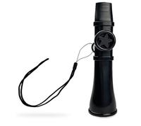 Yarryuter Kazoo Pequeño, Instrumento Musical de Boca Acampanada para Guitarra, Ukelele, Violín, Piano, Teclado, Ideal para Todas las Edades, Color Negro.