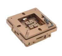 Yarryuter Kit de Estación de Reballing BGA de Aleación de Aluminio de 90 X 90 mm con 10 Bolas de Soldadura de Plantilla Universal BGA.