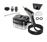 Yarryuter Limpiador A Vapor Portátil, 1500 W, Vaporizador de Alta Presión, Máquina de Lavado A Presión con Desinfección de Temperatura, Enchufe de la UE A