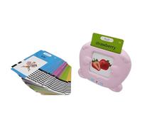 Yarryuter Máquina de Aprendizaje Multilingüe para Niños Interactive Talking Flash Cards Audio Book para Aprender Inglés 224 Sight Words,B