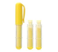 Yarryuter Marcadores de Tiza para Tela, LáPices de Tiza Recargables para Acolchar y Coser, Marcador de Tiza para Acolchar, Tiza para Coser (Amarillo, B)