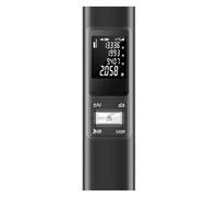 Yarryuter Medidor de Distancia Portátil, ±2 mm, Minimedidor de Distancia Digital de Alta Precisión, Dispositivo de Medición para Interiores de 40 M
