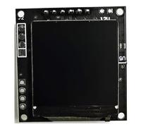 Yarryuter Mini Analizador de Espectro Musical LCD de 1,3 Pulgadas, Amplificador de Potencia MP3, Indicador de de Audio, Módulo VU Meter con Balance Rítmico.