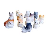 Yarryuter Mini Pequeño de Resina para Decorar, Figura en Miniatura para Bonsái, Micropaisaje, Decoración de Jardín de Hadas.