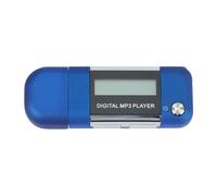 Yarryuter Mini Reproductor MP3 de 8 GB, Disco U, Unidad Flash Pequeña, Reproductor de Música Compatible con Grabación, Reproductor FM, Retroiluminación de 7 Colores.