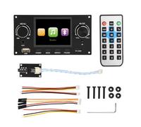 Yarryuter Módulo de Decodificación de Audio Sin Pérdida con Pantalla A Color TFT de 2,8 Pulgadas Compatible con Reproductor de Salida de Audio Digital I2S Negro