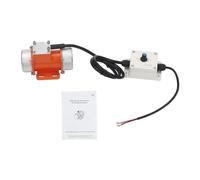 Yarryuter Motor de Vibración Eléctrica de 60W DC12V con Controlador de Velocidad Motor de Alta Velocidad Sin Escobillas Vibrador de Hormigón de Aleación 4000rpm