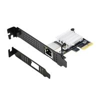 Yarryuter Nueva Tarjeta de Red Ethernet 10G de 1 Puerto PCIe 4.0 X1 10G RJ45 para Realtek8127(PXE) Velocidades de Red Multigigabit