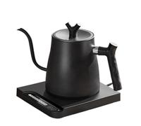 Yarryuter Olla de Agua de Calentamiento Rápido de 1000 Ml Hervidor de Agua Eléctrico de Acero Inoxidable 304 y Hervidor de Café Apagado Automático A Enchufe de la UE