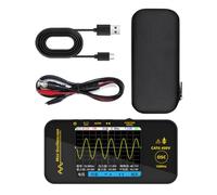 Yarryuter Osciloscopio Portátil de Mano OT3 con Pantalla LCD de 10 MHz, Mini Osciloscopio Digital de un Solo Canal, Equipo de Prueba Automotriz Portátil