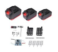 Yarryuter Para -Caja de Batería, Caja de Almacenamiento, Placa de Carga PCB para -Caja de Batería, Accesorios para Herramientas Eléctricas, 10 Núcleos