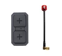 Yarryuter Para Range Plus 2X 5.8G Antena Direccional de Doble Unidad + RHCP Cherry 2.ª Generación Antena SMA 11dBi para Piezas de Dron RC FPV Negro