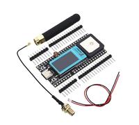 Yarryuter Rastreador Inalámbrico Lora ESP32 Rastreador de Activos Lora Meshtastic SX1262 Rastreador GPS Bluetooth Wi-Fi 863-928MHZ para Bicicleta y Automóvil