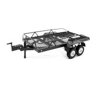 Yarryuter Remolque de Metal para Coche RC 1/24 Crawler para Axial SCX24 para TRX4M