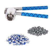 Yarryuter Se Incluyen Engarzadores de Viales Abatibles de 13 mm, 100 Tapas Abatibles y 100 Tapones de Goma