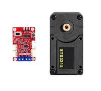 Yarryuter Servos STS3215 de 7,4 V para Brazo Robótico SO-ARM100, Servo de Bus Inteligente de Alto Par de 19 Kg, Programación TTL con FE-URT-1