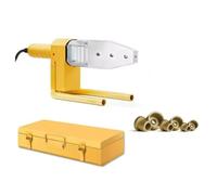 Yarryuter Soldador de Tuberías de Agua de Plástico, Herramienta para Soldar Tuberías PP/PP-R/PE/PP-C, Máquina de Soldadura por y Fusión, 800 W, Enchufe Europeo.