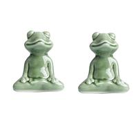 Yarryuter Tapas para Pernos de Inodoro, Cubiertas de Cerámica para Pernos de Inodoro, Decoración para el Baño, Piezas de Repuesto para Inodoro de Fácil Instalación, 2 Piezas C