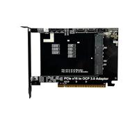 Yarryuter Tarjeta Adaptadora PCIe 4.0 X16 A Gen-Z 4C+/SFF-TA-1002 Compatible con Chasis Externo OCP Nic 3.0. Tarjeta de Expansión PCIe X16.