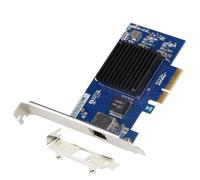 Yarryuter Tarjeta de Red PCIE 3.0 4X 10G AQC107 Nic de Servidor Compatible con X8/X16 para Linux Win10/11
