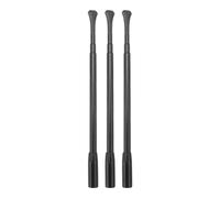 Yarryuter Tubos de Extensión para Pistola de Espuma, 34 cm, Aluminio Negro, Pulverización Suave de Pegamento - Paquete de 3