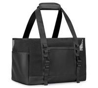 Yarwo Bolsa Equipo NáUtico Impermeable Resistente A La Arena Organizador Accesorios Barco Malla Revestida Marina, Bolsillos Seco Mojado Bolsa Almacenamiento para NavegacióN Kayak Pesca Camping, Negro