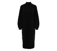 YAS Balis LS - Vestido de Punto para Mujer, Negro, S