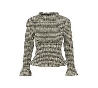 YAS Blusa 'YASCHEMMA' beige / negro XL beige / negro