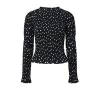 YAS Blusa 'YASCHEMMA' negro / blanco M negro / blanco