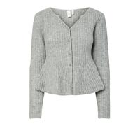 YAS Cárdigan 'YASDolly' gris moteado S EUR