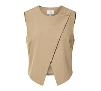 YAS Chaleco 'YASCAMIA' beige XS beige